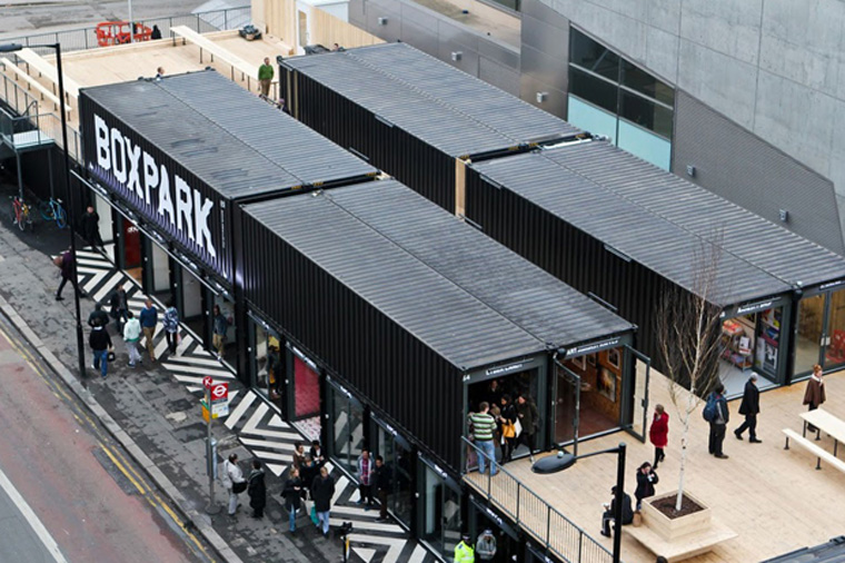 Boxpark Shoreditch reviews, photos East London London GayCities