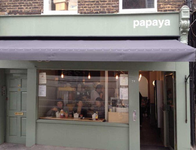 Papaya reviews, photos CLOSED Soho London GayCities London