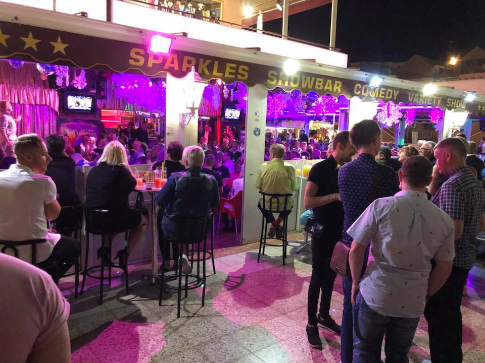 Sparkles Show Bar reviews, photos Playa del Ingles Gran Canaria