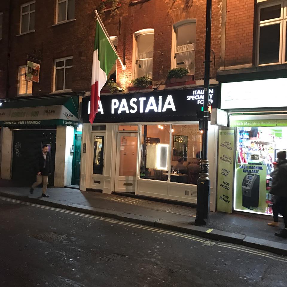 La Pastaia reviews, photos Soho London GayCities London